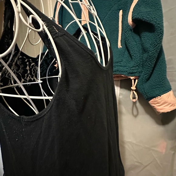 Y2K Gilly Hicks Blue Lace & Ruffle Tank Top - Picture 3 of 5